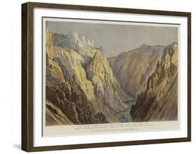 Yellowstone Park Illustrated, I-null-Framed Giclee Print