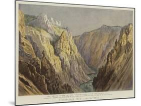 Yellowstone Park Illustrated, I-null-Mounted Giclee Print
