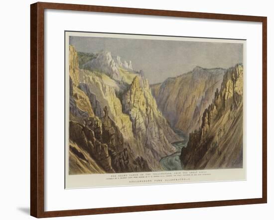 Yellowstone Park Illustrated, I-null-Framed Giclee Print