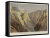 Yellowstone Park Illustrated, I-null-Framed Stretched Canvas