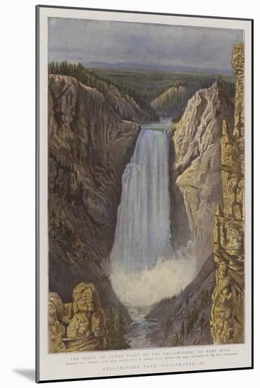 Yellowstone Park Illustrated, II-null-Mounted Giclee Print