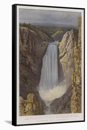 Yellowstone Park Illustrated, II-null-Framed Stretched Canvas