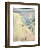 Yellowstone Park-John Henry Twachtman-Framed Giclee Print