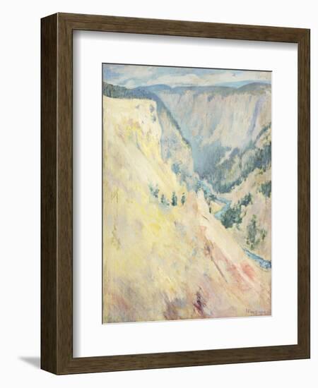 Yellowstone Park-John Henry Twachtman-Framed Giclee Print