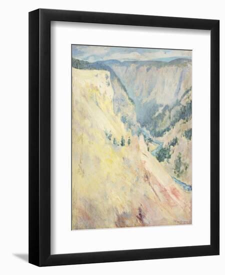 Yellowstone Park-John Henry Twachtman-Framed Giclee Print