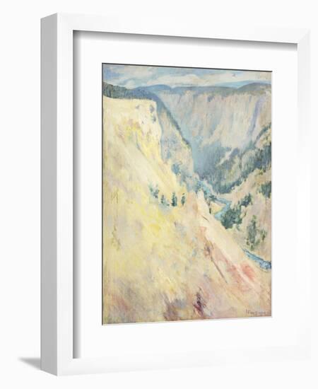 Yellowstone Park-John Henry Twachtman-Framed Giclee Print