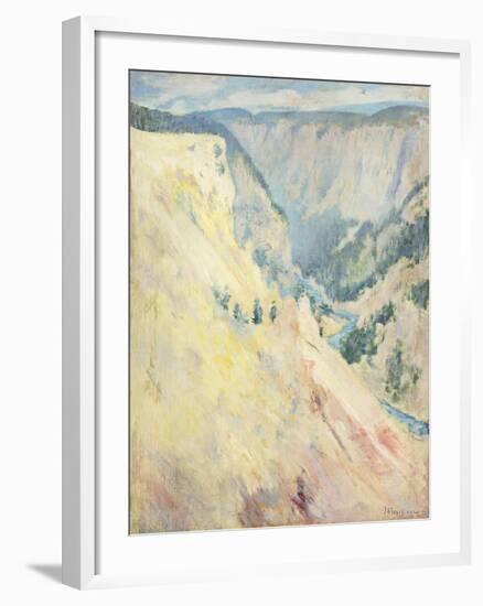 Yellowstone Park-John Henry Twachtman-Framed Giclee Print