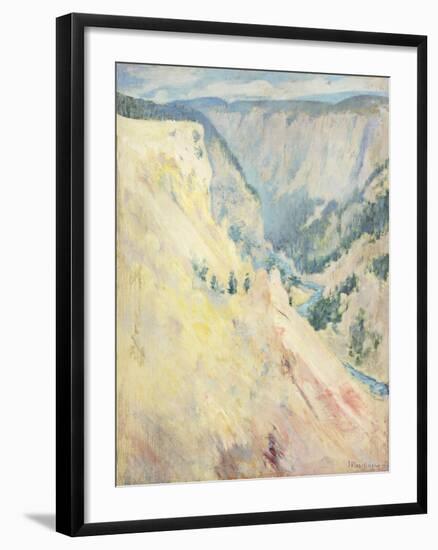 Yellowstone Park-John Henry Twachtman-Framed Giclee Print