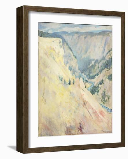 Yellowstone Park-John Henry Twachtman-Framed Giclee Print