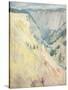 Yellowstone Park-John Henry Twachtman-Stretched Canvas