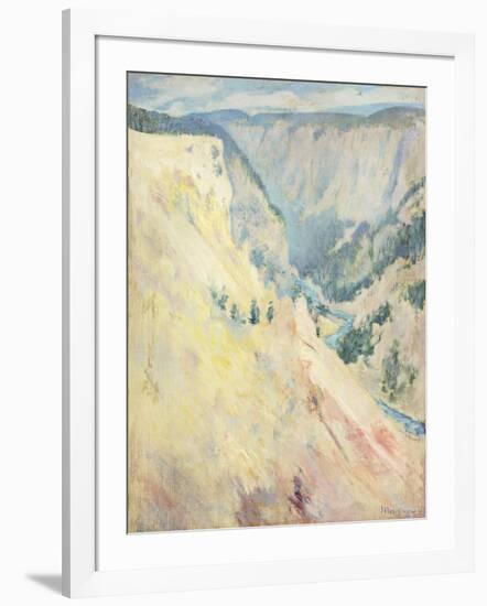 Yellowstone Park-John Henry Twachtman-Framed Giclee Print