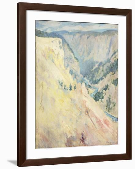 Yellowstone Park-John Henry Twachtman-Framed Giclee Print