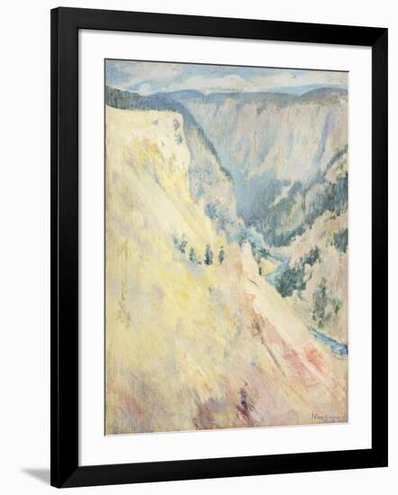 Yellowstone Park-John Henry Twachtman-Framed Giclee Print