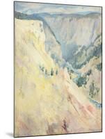 Yellowstone Park-John Henry Twachtman-Mounted Giclee Print