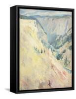 Yellowstone Park-John Henry Twachtman-Framed Stretched Canvas