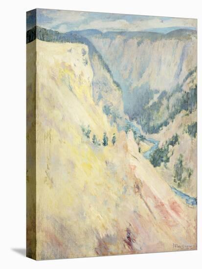 Yellowstone Park-John Henry Twachtman-Stretched Canvas