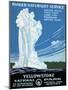 Yellowstone Poster, C1938-null-Mounted Giclee Print