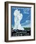 Yellowstone Poster, C1938-null-Framed Giclee Print