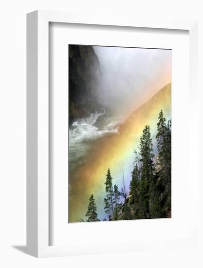 Yellowstone Rainbow-jclark-Framed Photographic Print