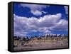 Yellowstone River at Pompeys Pillar National Historic Landmark, Billings, Montana-Connie Ricca-Framed Stretched Canvas