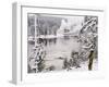 Yellowstone River in Winter, Yellowstone National Park, Wyoming, USA-Sergio Pitamitz-Framed Photographic Print