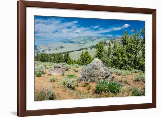 Yellowstone River Picnic Area, Yellowstone National Park, Wyoming, USA-Roddy Scheer-Framed Photographic Print