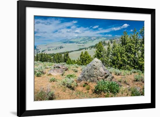 Yellowstone River Picnic Area, Yellowstone National Park, Wyoming, USA-Roddy Scheer-Framed Photographic Print