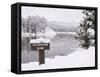 Yellowstone River, Yellowstone National Park, UNESCO World Heritage Site, Wyoming, USA-Pitamitz Sergio-Framed Stretched Canvas