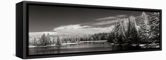 Yellowstone River-George Johnson-Framed Stretched Canvas