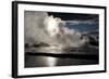 Yellowstone, Wyoming: Reflections of the Sky in the Pools of the Great Fountain Geyser-Brad Beck-Framed Photographic Print