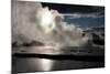 Yellowstone, Wyoming: Reflections of the Sky in the Pools of the Great Fountain Geyser-Brad Beck-Mounted Photographic Print