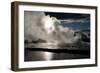 Yellowstone, Wyoming: Reflections of the Sky in the Pools of the Great Fountain Geyser-Brad Beck-Framed Photographic Print