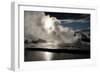 Yellowstone, Wyoming: Reflections of the Sky in the Pools of the Great Fountain Geyser-Brad Beck-Framed Photographic Print