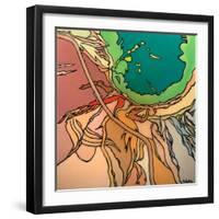 Yellowstone-Barbara Bilotta-Framed Art Print