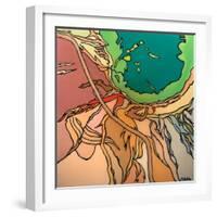 Yellowstone-Barbara Bilotta-Framed Art Print