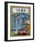 Yema Brand Cigar Box Label-Lantern Press-Framed Art Print