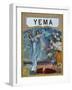 Yema Brand Cigar Box Label-Lantern Press-Framed Art Print