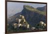 Yemen, Al Mahwit Province, Al Karn, Mountain Village, Elevated View-Peter Adams-Framed Photographic Print