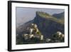 Yemen, Al Mahwit Province, Al Karn, Mountain Village, Elevated View-Peter Adams-Framed Photographic Print