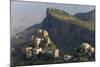 Yemen, Al Mahwit Province, Al Karn, Mountain Village, Elevated View-Peter Adams-Mounted Photographic Print