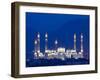 Yemen, Sana'A, Al-Saleh Mosque at Dusk-Nick Ledger-Framed Photographic Print