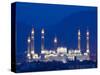 Yemen, Sana'A, Al-Saleh Mosque at Dusk-Nick Ledger-Stretched Canvas