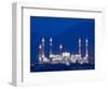 Yemen, Sana'A, Al-Saleh Mosque at Dusk-Nick Ledger-Framed Photographic Print