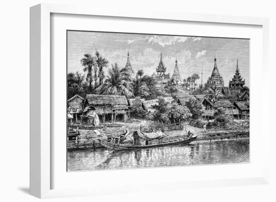 Yenan Gyong, Myanmar, 1895-Bertrand-Framed Giclee Print