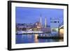 Yeni Mosque and Galata Bridge, Istanbul, Turkey, Europe-Richard Cummins-Framed Photographic Print