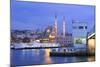 Yeni Mosque and Galata Bridge, Istanbul, Turkey, Europe-Richard Cummins-Mounted Photographic Print