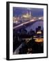 Yeni Mosque and the Galata Bridge, Istanbul, Turkey-Ali Kabas-Framed Premium Photographic Print