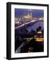 Yeni Mosque and the Galata Bridge, Istanbul, Turkey-Ali Kabas-Framed Photographic Print