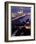 Yeni Mosque and the Galata Bridge, Istanbul, Turkey-Ali Kabas-Framed Photographic Print