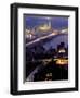 Yeni Mosque and the Galata Bridge, Istanbul, Turkey-Ali Kabas-Framed Photographic Print